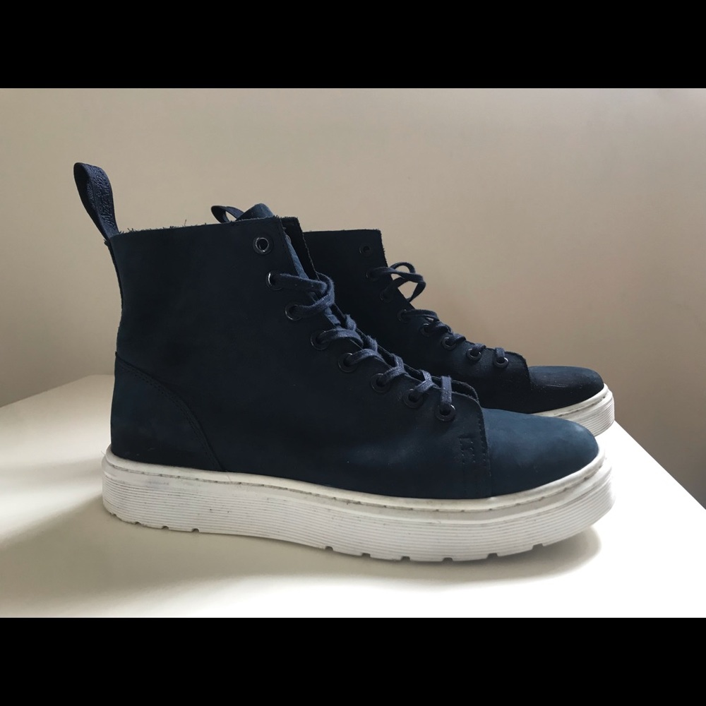 Dark blue dr martens